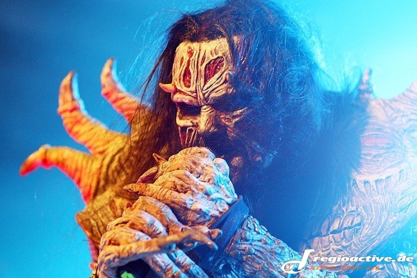 auf ihrer "tour beast or not tour beast"-europatournee - Fotos: Lordi live in der Alten Seilerei in Mannheim 