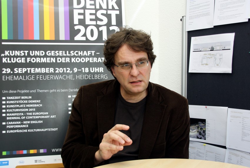 Thomas Kraus ist seit Mai 2011 Leiter des Kulturbüros der Metropolregion Rhein-Neckar.
