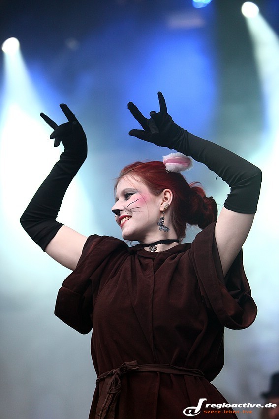 Feuerschwanz (live beim Hexentanz Festival in Losheim, 2013)