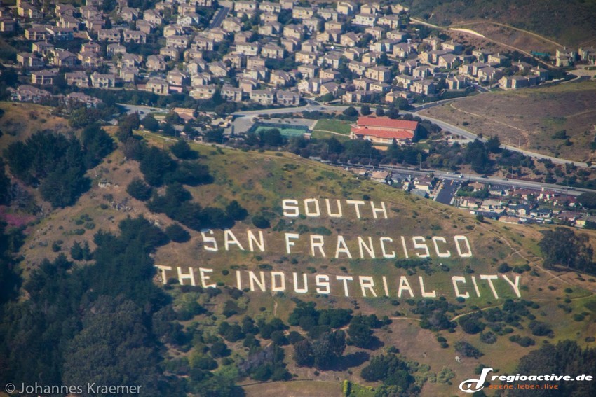South San Francisco aus der Luft. Hat mit Coachella nur bedingt zu tun, ist aber ein cooles Bild.